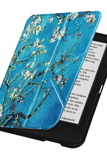 Nomfy Nomfy Kobo Clara 2E Hoesje Trifold - Bloesem