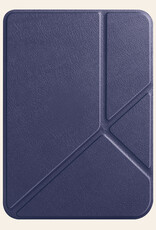 Nomfy Nomfy Kobo Clara 2E Hoesje Trifold - Donkerblauw