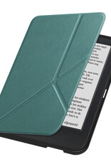 Nomfy Nomfy Kobo Clara 2E Hoesje Trifold - Donkergroen
