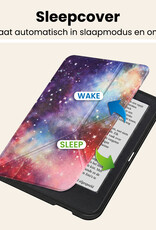 Nomfy Nomfy Kobo Clara 2E Hoesje Trifold - Galaxy
