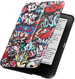 Nomfy Nomfy Kobo Clara 2E Hoesje Trifold - Graffity