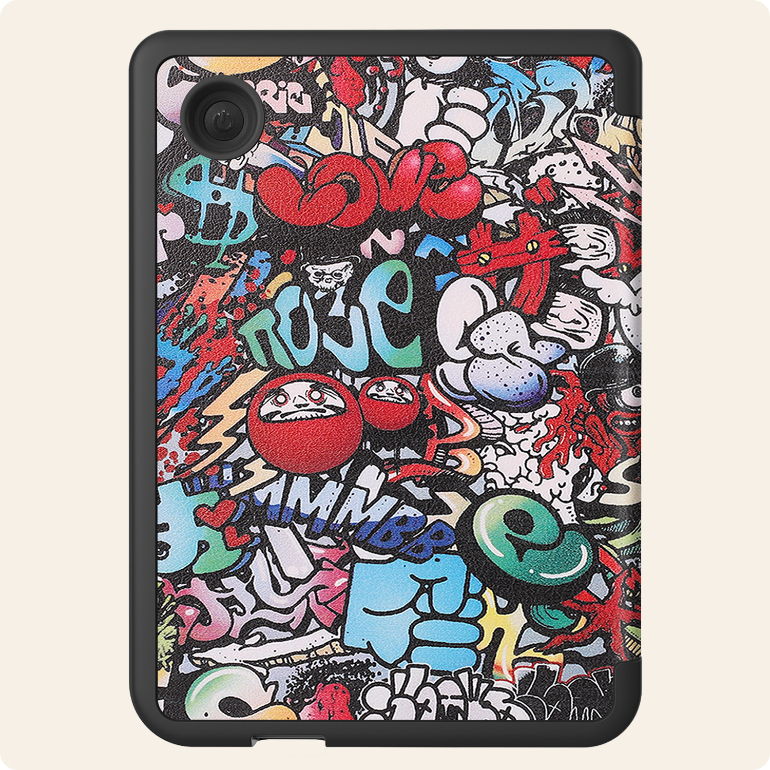 Nomfy Nomfy Kobo Clara 2E Hoesje Trifold - Graffity