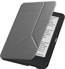 Nomfy Nomfy Kobo Clara 2E Hoesje Trifold - Grijs