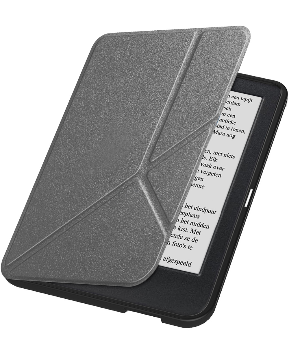 Nomfy Nomfy Kobo Clara 2E Hoesje Trifold - Grijs
