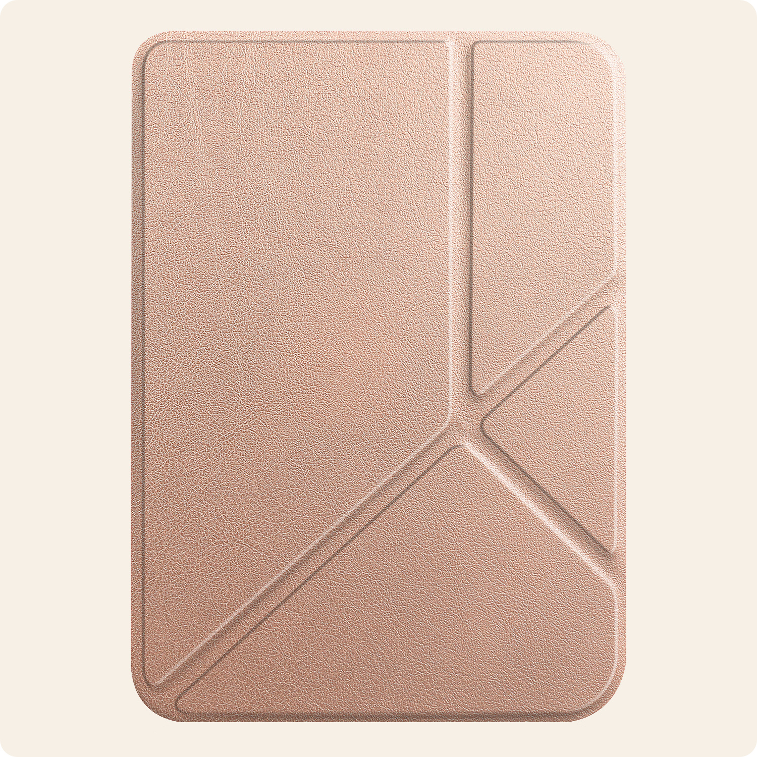 Nomfy Nomfy Kobo Clara 2E Hoesje Trifold - Rose Goud