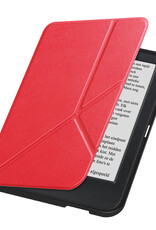 Nomfy Nomfy Kobo Clara 2E Hoesje Trifold - Rood