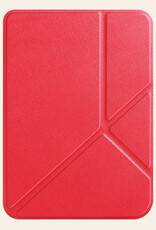 Nomfy Nomfy Kobo Clara 2E Hoesje Trifold - Rood
