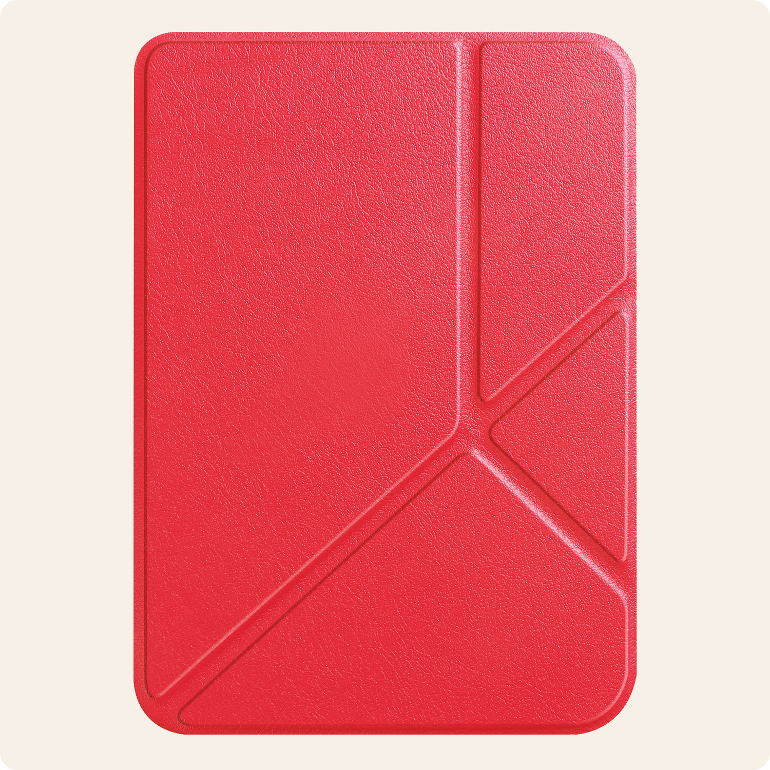 Nomfy Nomfy Kobo Clara 2E Hoesje Trifold - Rood
