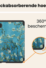 Nomfy Nomfy Kobo Clara 2E Hoesje Trifold Met Screenprotector - Bloesem