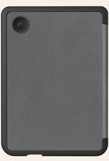 Nomfy Nomfy Kobo Clara 2E Hoesje Trifold Met Screenprotector - Grijs