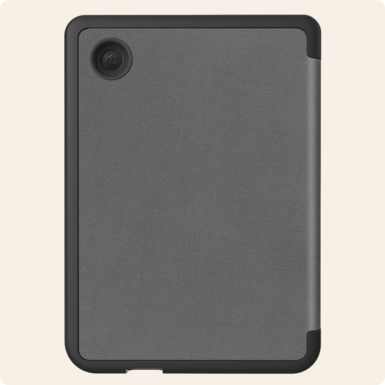 Nomfy Nomfy Kobo Clara 2E Hoesje Trifold Met Screenprotector - Grijs