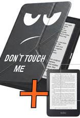Nomfy Nomfy Kobo Clara 2E Hoesje Trifold Met Screenprotector - Touch