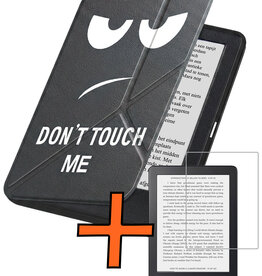 Nomfy Nomfy Kobo Clara 2E Hoesje Trifold Met Screenprotector - Touch