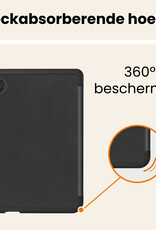 Nomfy Nomfy Kobo Clara 2E Hoesje Trifold Met Screenprotector - Zwart