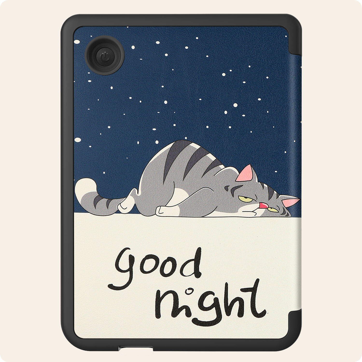 Nomfy Nomfy Kobo Clara Colour Hoesje Trifold Met Screenprotector - Kat