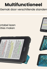 Nomfy Nomfy Kobo Clara BW Hoesje Trifold - Bloesem