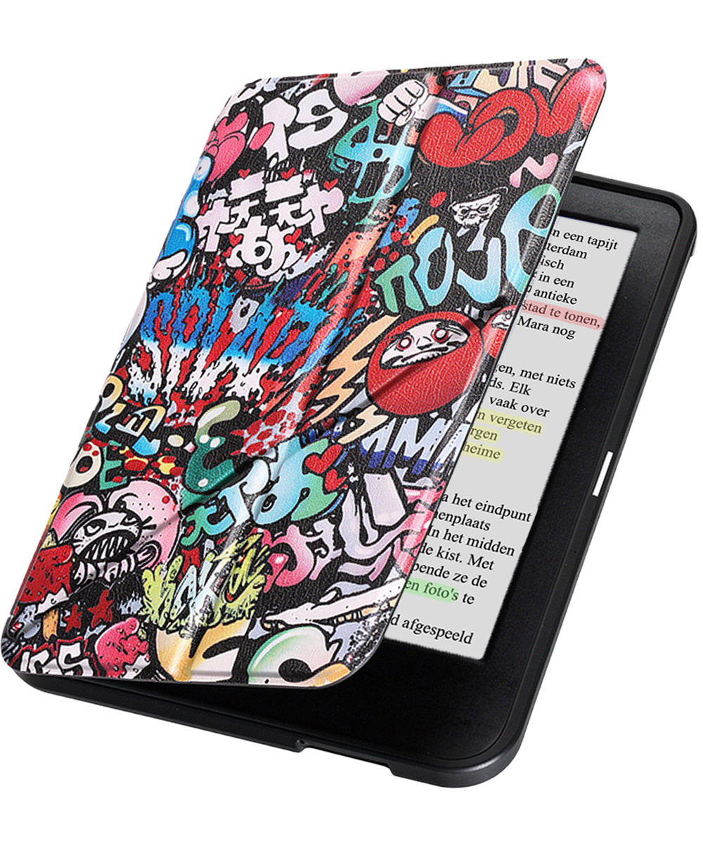 Nomfy Nomfy Kobo Clara BW Hoesje Trifold - Graffity