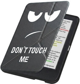 Nomfy Nomfy Kobo Clara BW Hoesje Trifold - Don't Touch Me