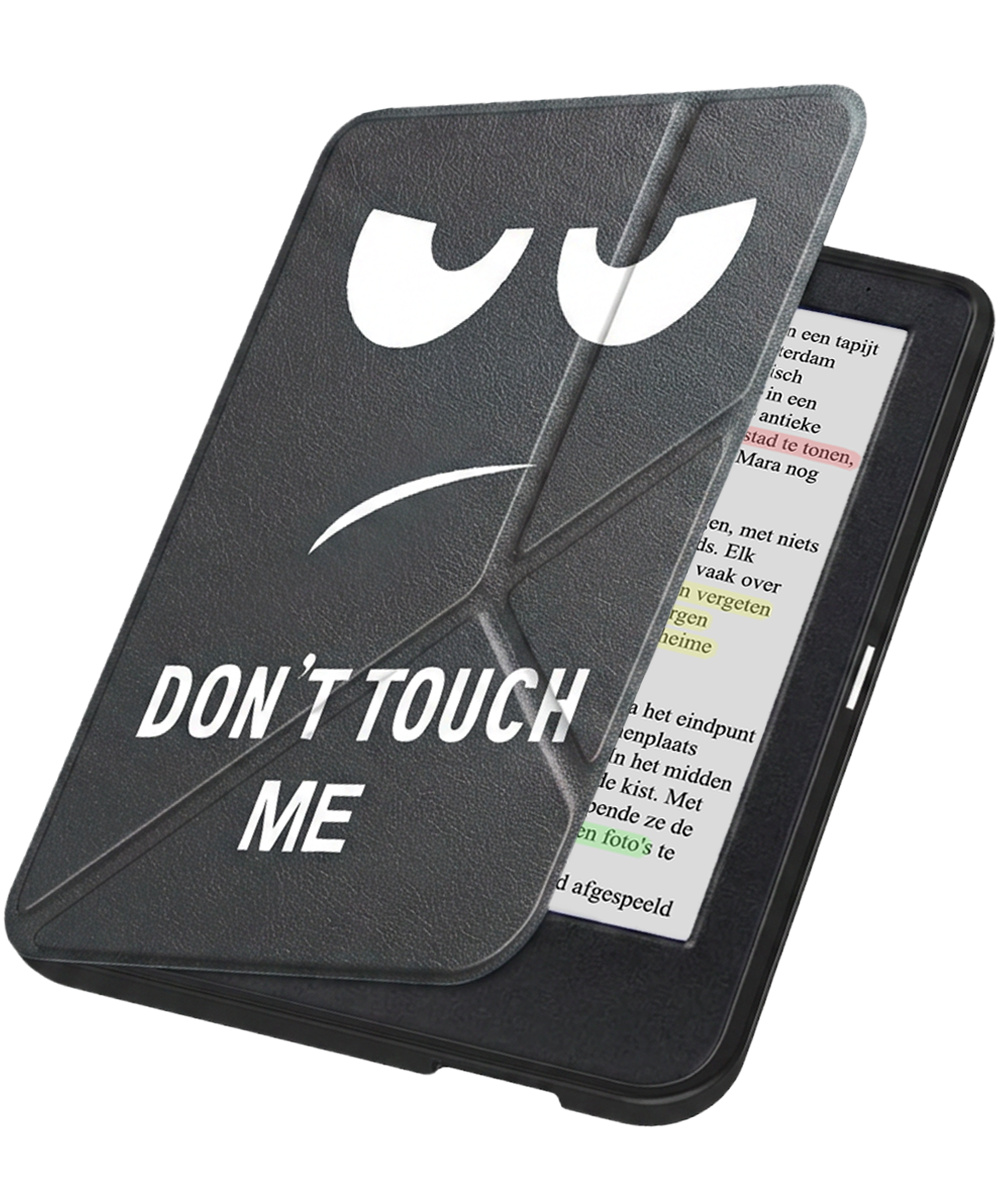 Nomfy Nomfy Kobo Clara BW Hoesje Trifold - Don't Touch Me