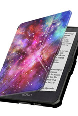 Nomfy Nomfy Kobo Clara HD Hoesje Trifold - Galaxy