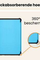 Nomfy Nomfy Kobo Clara HD Hoesje Trifold - Lichtblauw