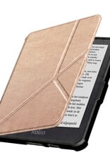 Nomfy Nomfy Kobo Clara HD Hoesje Trifold - Rosé Goud
