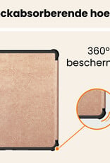 Nomfy Nomfy Kobo Clara HD Hoesje Trifold - Rosé Goud