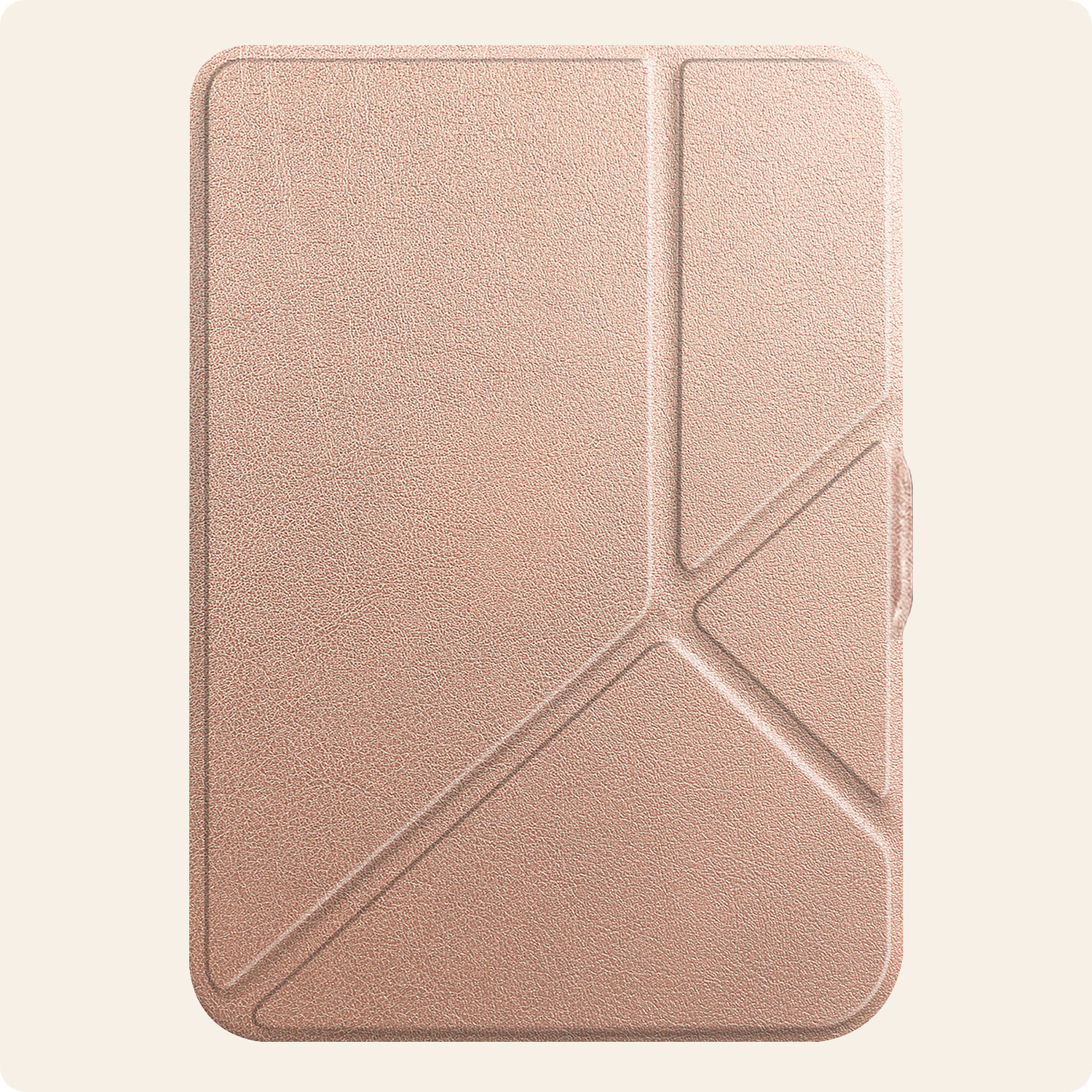 Nomfy Nomfy Kobo Clara HD Hoesje Trifold - Rosé Goud