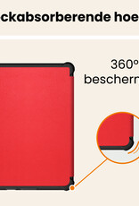 Nomfy Nomfy Kobo Clara HD Hoesje Trifold - Rood