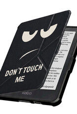 Nomfy Nomfy Kobo Clara HD Hoesje Trifold - Don't Touch Me