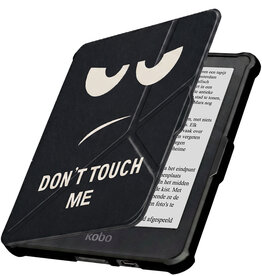 Nomfy Nomfy Kobo Clara HD Hoesje Trifold - Don't Touch Me