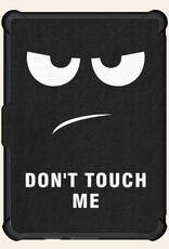 Nomfy Nomfy Kobo Clara HD Hoesje Trifold - Don't Touch Me