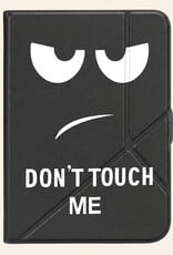 Nomfy Nomfy Kobo Clara HD Hoesje Trifold - Don't Touch Me