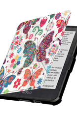 Nomfy Nomfy Kobo Clara HD Hoesje Trifold - Vlinders