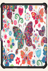 Nomfy Nomfy Kobo Clara HD Hoesje Trifold - Vlinders