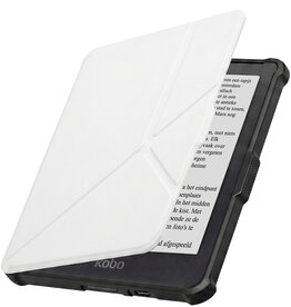 Nomfy Nomfy Kobo Clara HD Hoesje Trifold - Wit