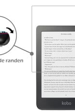 Nomfy Nomfy Kobo Clara HD Hoesje Trifold Met Screenprotector - Donkerblauw