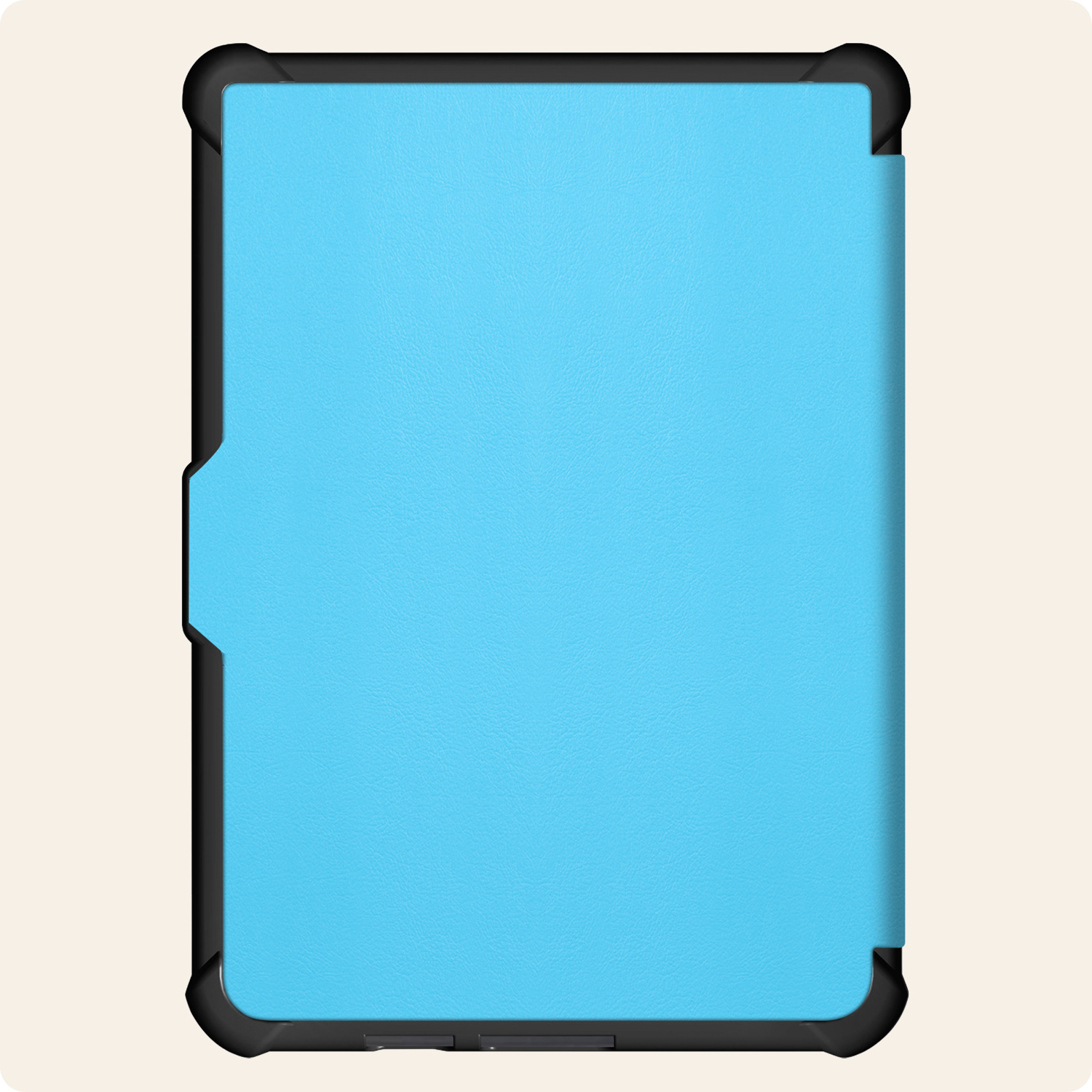 Nomfy Nomfy Kobo Clara HD Hoesje Trifold Met Screenprotector - Licht Blauw