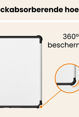 Nomfy Nomfy Kobo Clara HD Hoesje Trifold Met Screenprotector - Wit