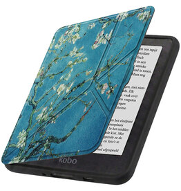 Nomfy Nomfy Kobo Nia Hoesje Trifold - Bloesem