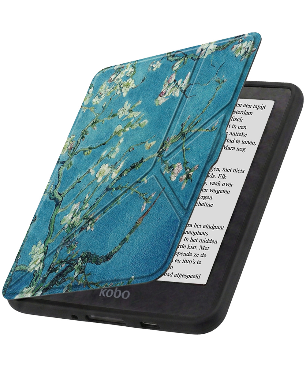 Nomfy Nomfy Kobo Nia Hoesje Trifold - Bloesem