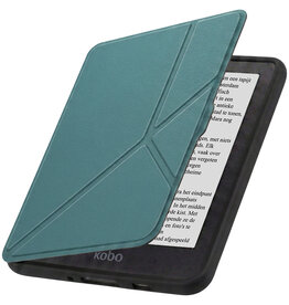 Nomfy Nomfy Kobo Nia Hoesje Trifold - Donkergroen
