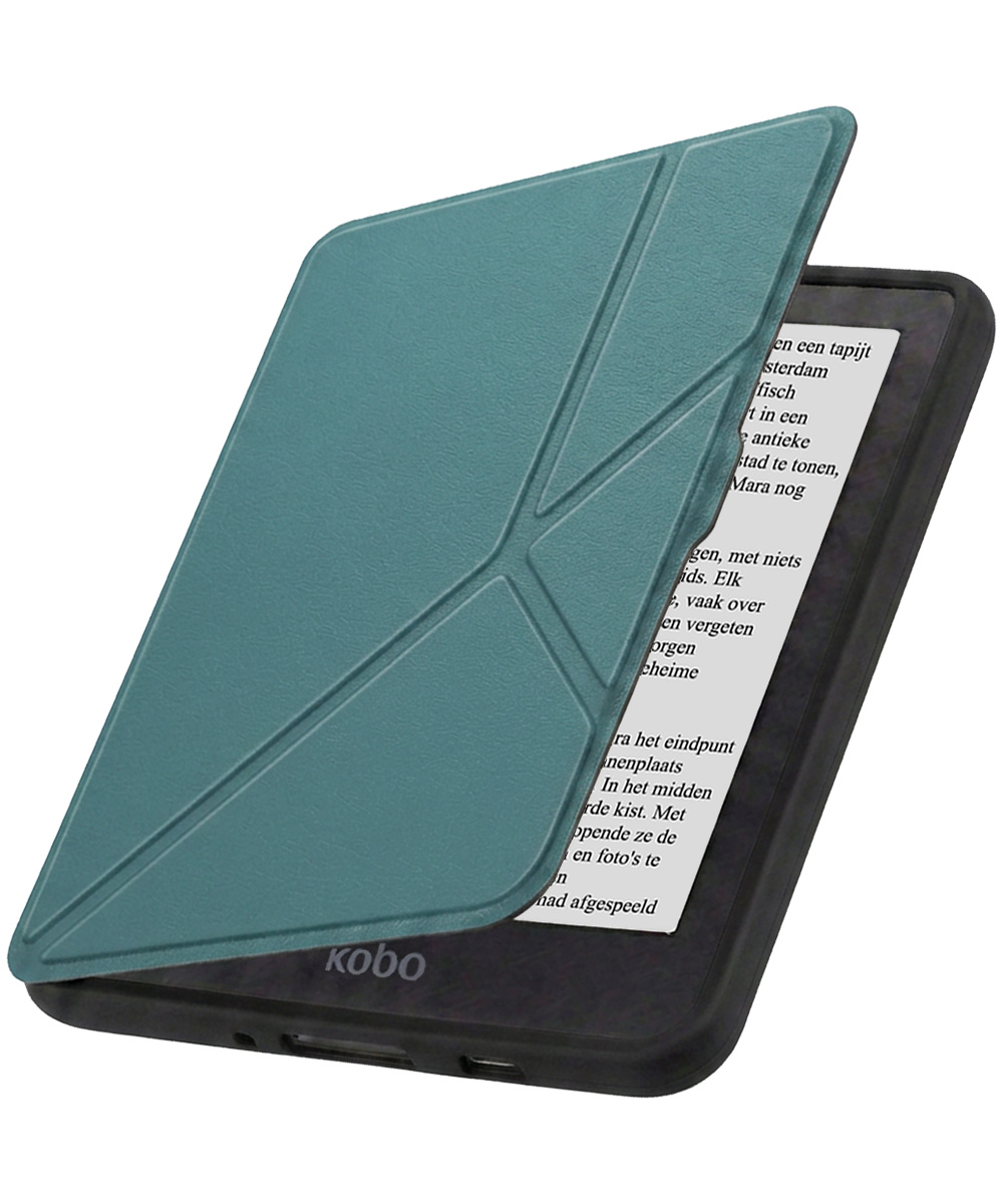 Nomfy Nomfy Kobo Nia Hoesje Trifold - Donkergroen