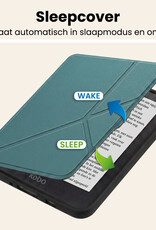 Nomfy Nomfy Kobo Nia Hoesje Trifold - Donkergroen