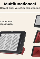 Nomfy Nomfy Kobo Nia Hoesje Trifold - Donkerrood
