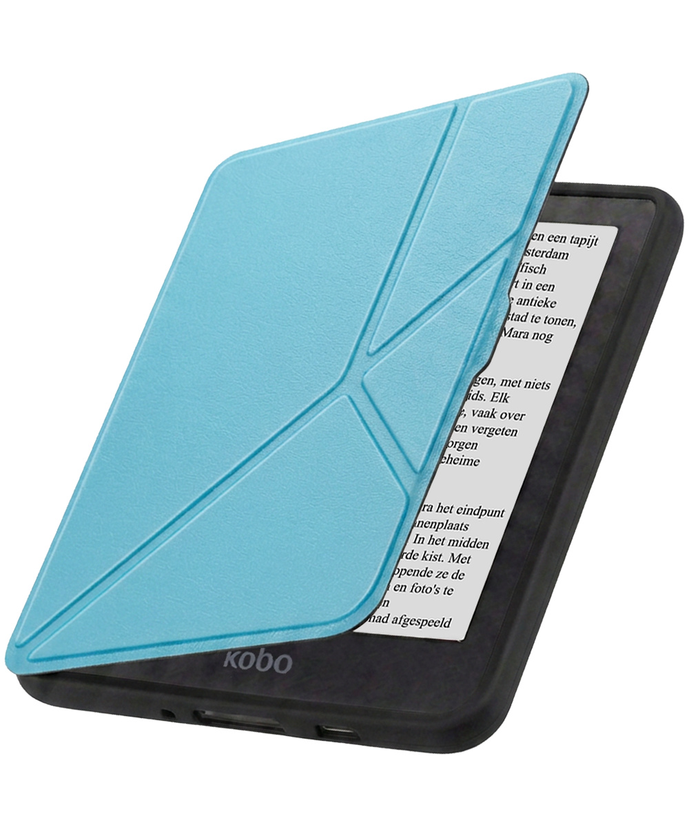 Nomfy Nomfy Kobo Nia Hoesje Trifold - Lichtblauw