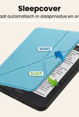 Nomfy Nomfy Kobo Nia Hoesje Trifold - Lichtblauw