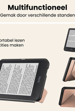 Nomfy Nomfy Kobo Nia Hoesje Trifold - Rose Goud