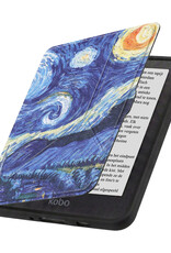 Nomfy Nomfy Kobo Nia Hoesje Trifold - Sterrenhemel