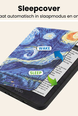 Nomfy Nomfy Kobo Nia Hoesje Trifold - Sterrenhemel